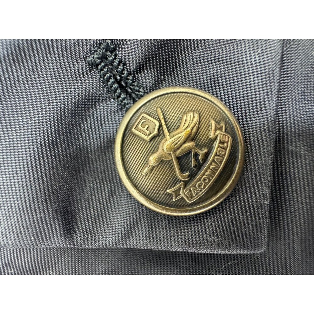 Loro Piana Faconnable Blazer Sport Coat 50R Navy Blue 2 Button Double Vent - Picture 6 of 12